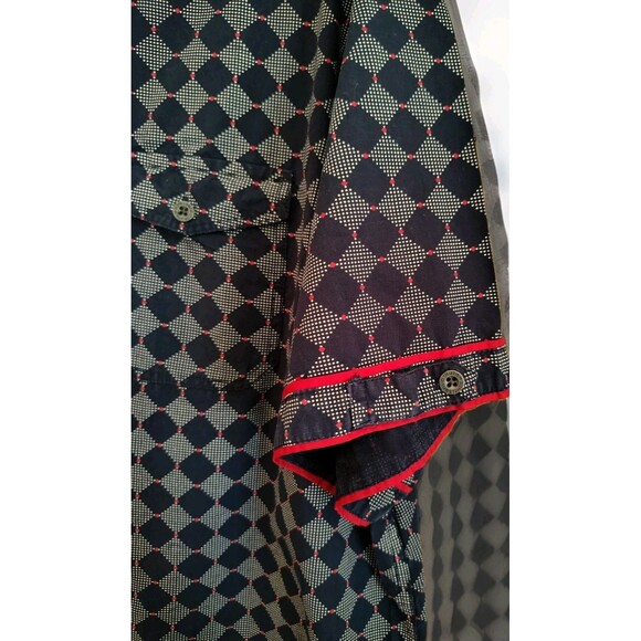 Truth Substance Common Sense Shirt Size 4X Shirt Button Diamond Pattern Cotton - Picture 3 of 13